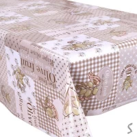 Клеенка ПВХ 3-хсл. глянцевая на ткан.основе Glossy 1.37*20м