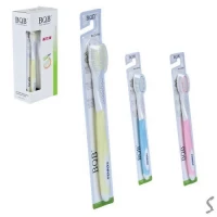 Зубная щетка мягкая 12шт/уп 19см