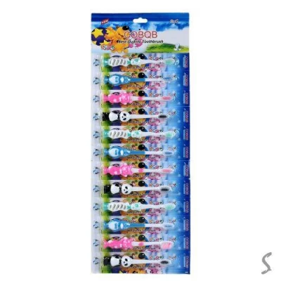 Зубная щетка детская 12шт/уп 14см