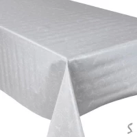 Клеенка ПВХ с тиснением на ткан.основе Жемчужина 1.37*20м