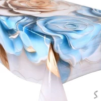 Клеенка-скатерть ПВХ на ткан.основе Fiesta (отрезная в рулоне) 1.40*1.80м*10шт/рул