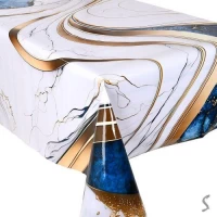 Клеенка-скатерть ПВХ на ткан.основе Fiesta (отрезная в рулоне) 1.40*1.80м*10шт/рул