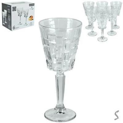 Бокал для вина "Chess" 6шт/наб 190мл