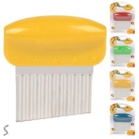 Нож для волнистой нарезки овощей/фруктов 8*9см