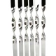 Шампуры в чехле 6шт/наб хром 60см
