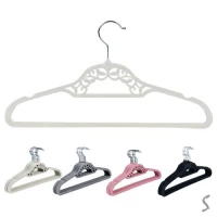 Вешалка с велюровым покрытием 