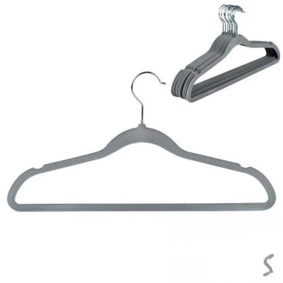 Вешалка с велюровым покрытием 