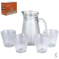 Набор графин/стаканы 5пр/наб 1.3л/265мл