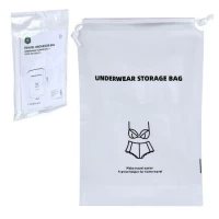 Пакет на кулиске для нижнего белья 30*20см
