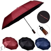 Зонт автомат упрочненный d110см 10сп Зонт автомат упрочненный d110см 10сп