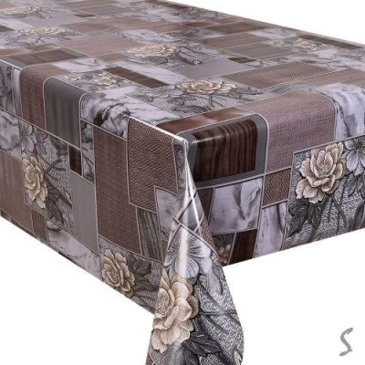 Клеенка ПВХ 3-хсл. глянцевая на тканевой основе Glossy 1.37*20м