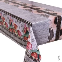 Клеенка ПВХ 3-хсл. глянцевая на ткан.основе Glossy 1.37*20м