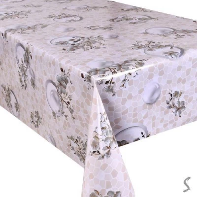 Клеенка ПВХ 3-хсл. глянцевая на тканевой основе Glossy 1.37*20м