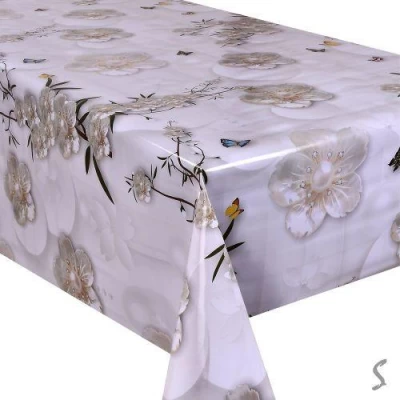 Клеенка ПВХ 3-хсл. глянцевая на тканевой основе Glossy 1.37*20м