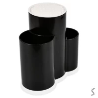 Подставка для ножей универсальная тройная 22*23см