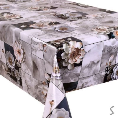 Клеенка ПВХ 3-хсл. глянцевая на тканевой основе Glossy 1.37*20м