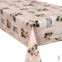 Клеенка ПВХ 3-хсл. глянцевая на ткан.основе Glossy 1.37*20м