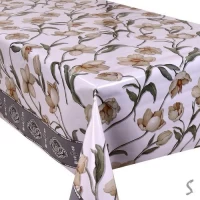 Клеенка ПВХ 3-хсл. глянцевая на ткан.основе Glossy 1.37*20м