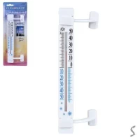 Термометр оконный 20.5см (на липучке)