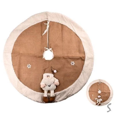 Коврик-юбка под елку d90см