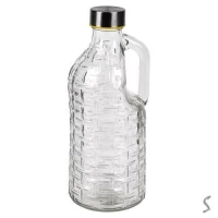 Бутылка для напитков с крышкой 1.0л