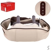 Массажер для шеи/плеч/спины с подогревом USB 20W 1800mAh 25*17*16см