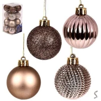Елочные шарики 4см 16шт/уп