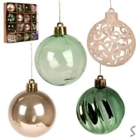 Елочные шарики 6см 16шт/уп