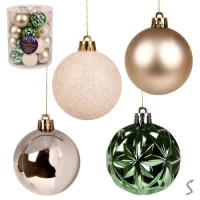 Елочные шарики 6см 26шт/уп