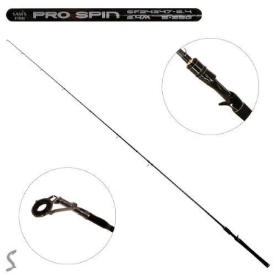 Спиннинг штекерный "Pro spin" 2.4м 5-25г 2к
