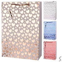 Пакет подарочный бумажный L 