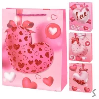 Пакет подарочный бумажный S 