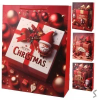 Пакет новогодний бумажный XL 