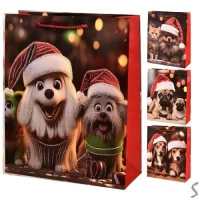 Пакет подарочный бумажный S 