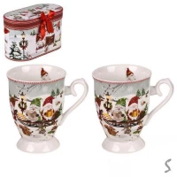 Чайный набор "Christmas stories" 2пр/наб 300мл (2чашки)