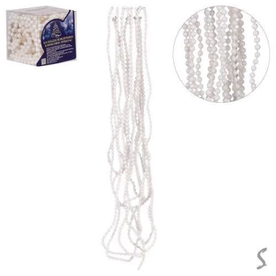 Бусы декоративные на бобине 4мм*5м