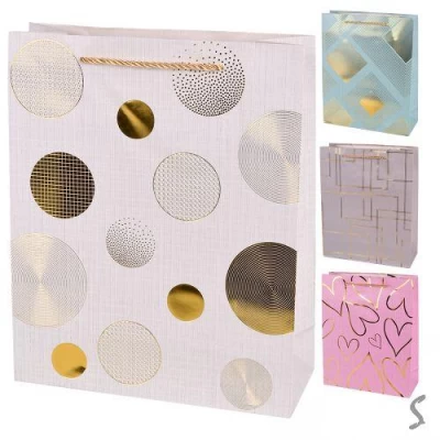 Пакет подарочный бумажный S 