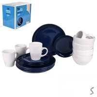 Набор столовой посуды 16пр/наб (тарелка 26/20см, пиала 14см, чашка 420мл)