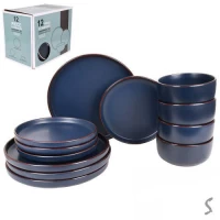 Набор столовой посуды 12пр/наб (тарелка 26/19см, пиала 16.5см)