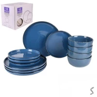 Набор столовой посуды 12пр/наб (тарелка 26/19см, пиала 16.5см)