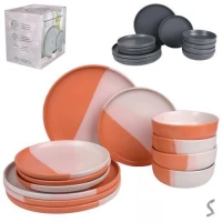 Набор столовой посуды 12пр/наб (тарелка 26/19см, пиала 15см)