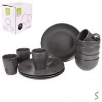 Набор столовой посуды 12пр/наб (тарелка 26см, пиала 16.5см, чашка 420мл)