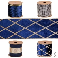 Лента декоративная 2.7м*6.3см Лента декоративная 2.7м*6.3см