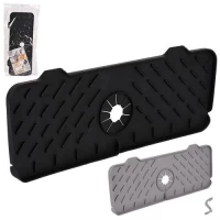 Коврик дренажный для раковины под кран 31*13см