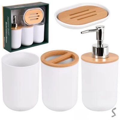 Набор для ванной 4пр/наб 25*22*7см Набор для ванной 4пр/наб 25*22*7см