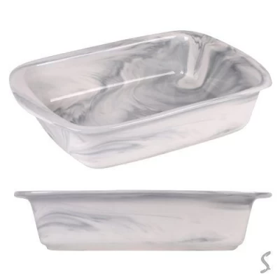 Форма для запекания керамика "Marble" 25*18.5*6см