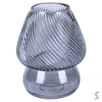 Ваза стеклянная 15*18см