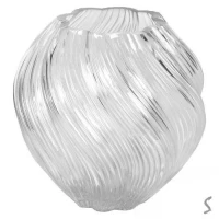 Ваза стеклянная 16*16см