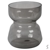 Ваза стеклянная 15*18см