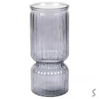 Ваза стеклянная 11*24см